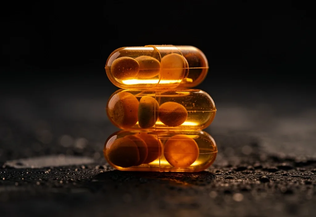 Natural capsules for strength and vitality
