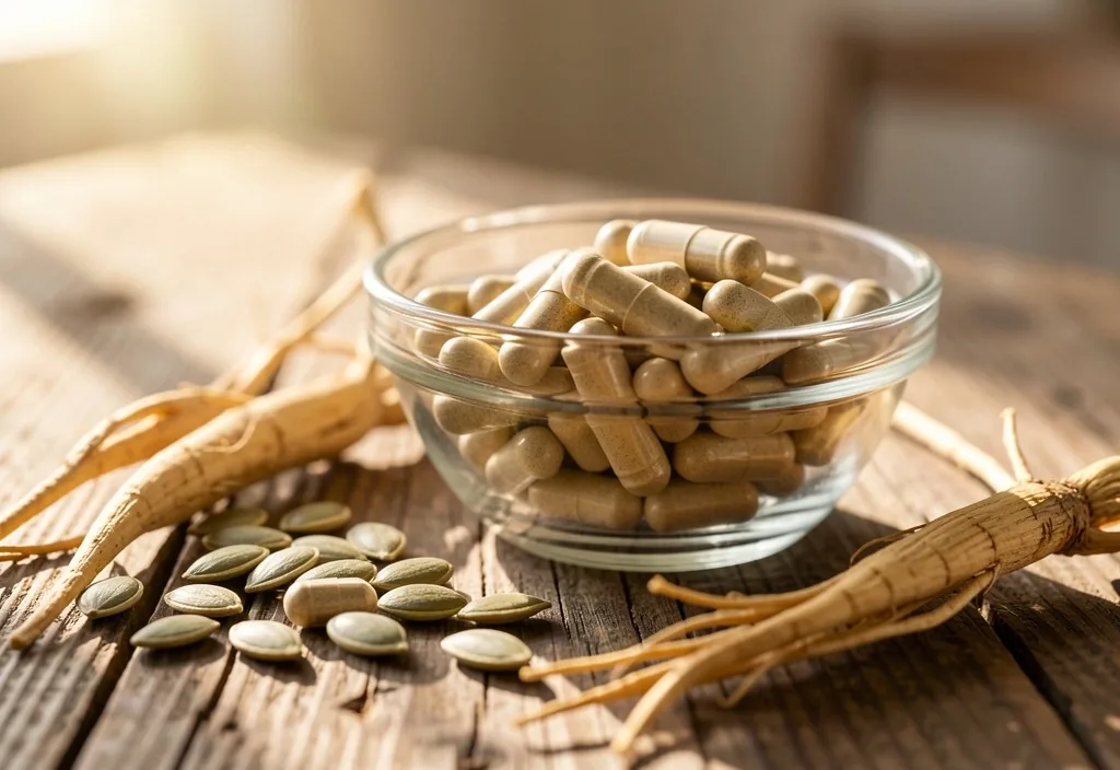 Natural capsules for strength and vitality